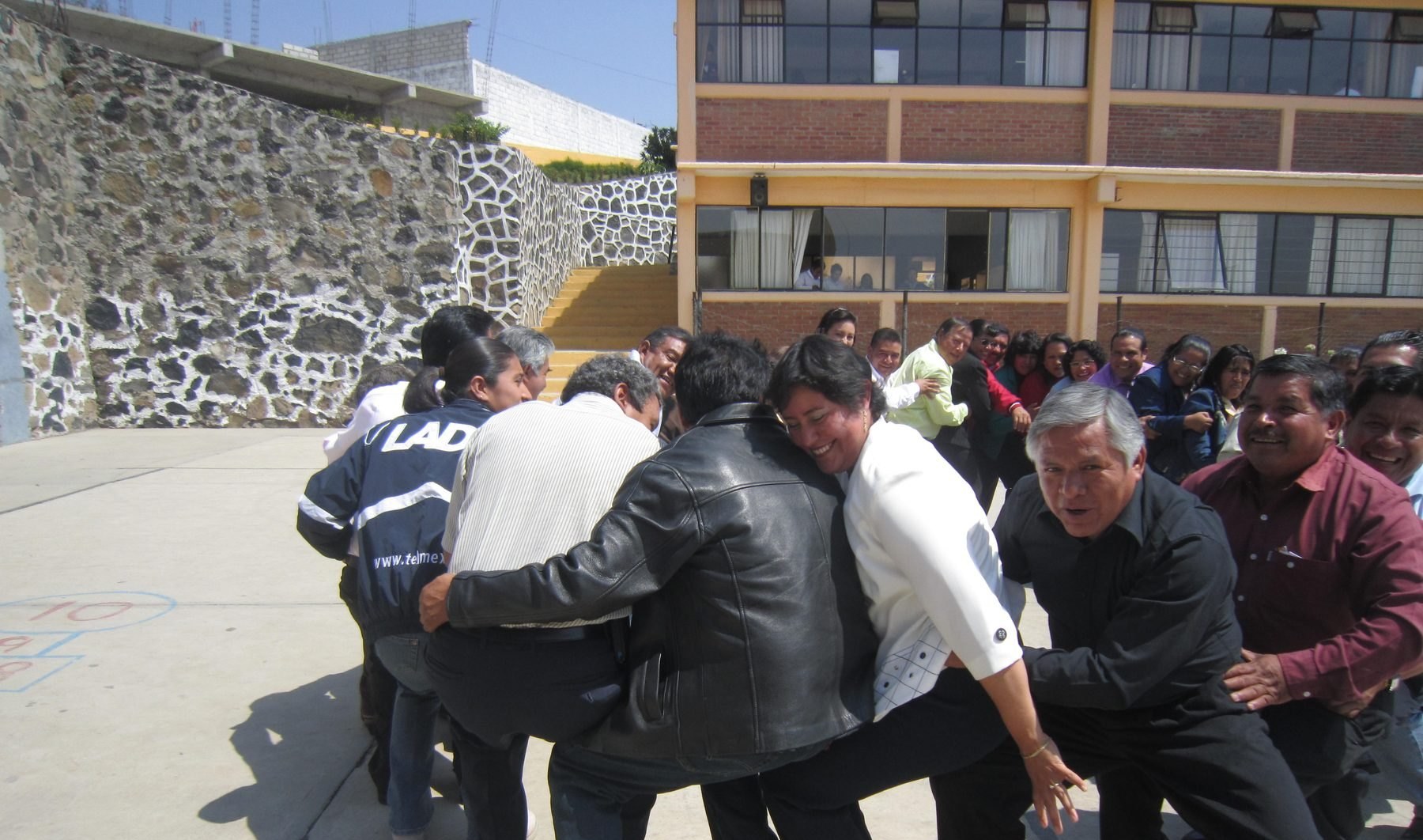 Dinámica grupal de aprendizaje experiencial en exteriores